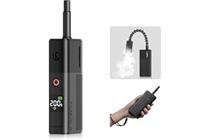 ULANZI FM02 Mini Fog Machine, 3 Mist Modes, Portable Handheld Fog Smoke Machine with Digital Display, Fogger with Battery for Photography, Videography, Outdoor Events, Wedding, Party, Halloween