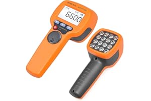 BTMETER Stroboscopio portatile digitale BT-DT10S, contagiri stroboscopico flash LED, 60~99999 FPM Tachimetro Hz Velocity Tester,Analizzatore di velocità di rotazione senza contatto