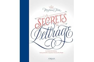 Les secrets du lettrage: Le dessin de lettres, de la première esquisse à la touche finale