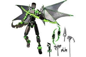 RuiDay Action Figure t13, Hiros 13 Figura d'Azione, Set di Heroes 13, Stampa 3D di Figure Mobili Multi-Snodate, Lucky 13 Action Figure per Attività Complete del Corpo