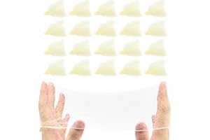 Desenda 20 PCS Bun Hair Nets Women Stretchy Lightweight Elastic Edge Mesh Invisible Hairnets for Ballet Bun, Gymnastics, Dance, Sleeping, Kitchen Food Service (Blonde)