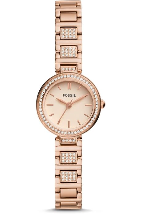 Fossil Karli Mini Three-Hand Rose Gold 