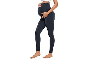 CRZ YOGA Butterluxe Leggings Premaman sopra la Pancia 63/71cm - Leggings Morbidi per la Gravidanza