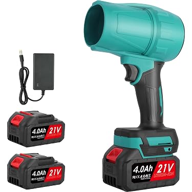 Ventilateur De Remplacement Pour Souffleur De Feuilles 18V - Pièce ABS, 9,5x4,5 Cm, Compatible Outils De Jardin Sans Fil