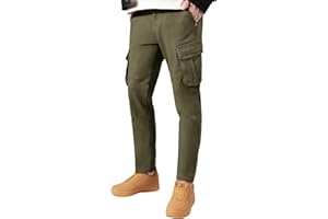 RE&X JEANS COUTURE Pantaloni Cargo Uomo Pantaloni da Lavoro Uomo Cargo Moto Invernali Impermeabili Uomo Pantaloni