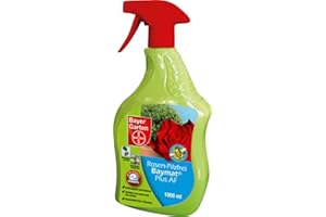 PROTECT GARDEN Curamat Plus - Spray Anti-Fungo, Pronto all'Uso Contro Le malattie fungine di Rose e Piante Ornamentali, 1 litro