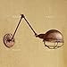 Produktbild Xspwxn Wandleuchte Einfache Eisen Handwerk Mechanische Arm Verstellbare Wand Sconce Hohe Helligkeit E27 Lichtquelle Retro Industrial Theme Café Loft Korridor Single Head Dekorative Wandleuchte ( Size : 20+20 )