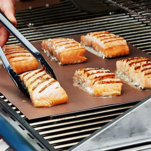Non Stick Grill Mats Amazon Grill Mat Set Non Stick Bbq Grill Mats