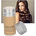 Wrixty Hair Wax Stick, Styling Wax Smooth Wigs, Slick Stick Hair Non Greasy Styling 75g Hair Pomade Stick for Flyaway’s Edge & Frizz Hair