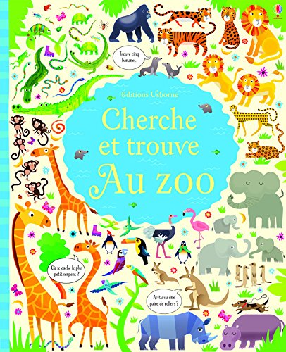 couverture de : Cherche et trouve au zoo