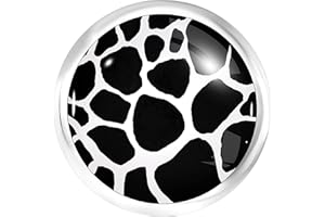 Andante bouton pression CHUNK (zèbre) pour bracelets Chunk, bagues Chunk et d'autres accessoires Chunk