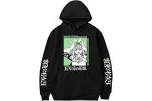 KEEPHEN Anime The Quintessential Quintuplets Sudadera con Capucha de Manga Larga Nakano Ichika Sudaderas Pullover Nakano Nino Nakano Miku Nakano Yotsuba Nakano Itsuki