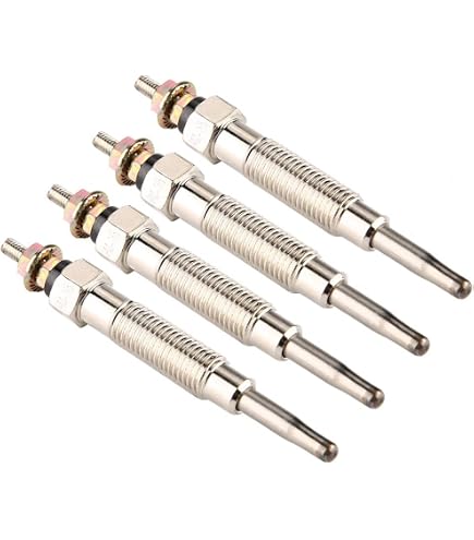 Lot De 4 Bougies De Préchauffage Pour Mitsubishi L200, L300, Pajero - Moteur 4D56 2.5L - Diesel - 13