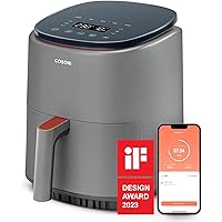 COSORI Air Fryer Lite 3.8L, 75-230℃, Amazon Exclusive, 7 Cooking Functions, Smart Control, 1500W, 1-3 Portions, Free with 110