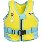 Arena Unisex - Bebek &Ccedil;ocuk Y&uuml;zd&uuml;rme Yeleği Friends, Sarı, 4-6 Yaş