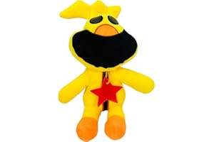 VITA DENNIS Cute Smiling Critters Plush Toy for Kids - Soft and Cuddly Funny Smiling Critters Pillow - Perfect Children's Room Decoration or Gift Idea for Birthday and Christmas (D)