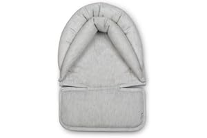 Mamas & Papas Adjustable Head Hugger, Pebble, Pram/Pushchair/Buggy Accessories, Infant Carseat Accessories