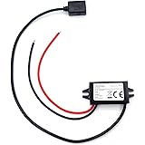 Bauer Electronics | DC DC 8V-32V zu 5V Spannungswandler USB 3A 15W | 12v auf 5V Wandler | Adapter Anschluss für Auto Motorrad