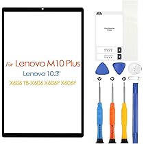 DISPLAY LCD TOUCH SCREEN PER LENOVO TAB M10 PLUS NERO TB-X606F - Foto 9