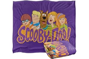 LOGOVISION SCOOBY DOO! Silky Touch super miękki koc narzuta, 152 x 127 cm