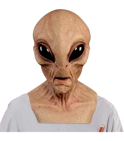 BAJIE Máscara de Halloween Látex Completo Marfil Orco Máscara de Terror Nueva Máscara de orco Suave BAJIE Máscara de Halloween Látex Completo Marfil Orco Máscara de Terror Nueva Máscara de orco Suave
