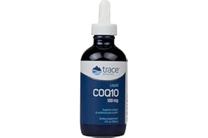‎ISS RESEARCH Trace Minerals | Flüssiges CoQ10 100mg | Hochwertiges Coenzym Q10 für Energie und Herzgesundheit | 118 ml