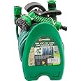 Marksman 70363c Metre 30M Coil Hosepipe Hose Pipe Garden Watering & Nozzle Set, Black, One Size