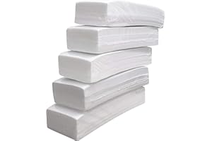 Crisnails - Bandas de Papel para Depilación con Cera, 5 Paquetes (500 Unidades)