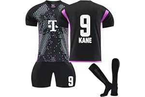 Coolsterster Fussball Trikot Kinder Set , 23/24 Heimtrikots / Auswärtstrikots Trikot Fussball Jungen Trikot Kinder und Erwachsene Fussballtrikot Junge Fußball Trainingsshirt,Shorts und Socken Set