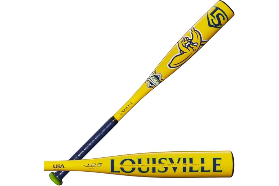 Louisville Slugger 2025 Savannah Bananas (-12.5) Tee Ball Bats