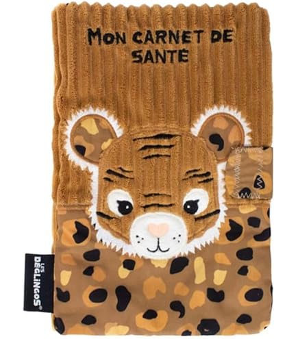 Ludi Cube De Manipulation LES DÉGLINGOS - Cube D'activités En Tissu Speculos Le Tigre - Jouet D'éveil Sonore Et Tactile Pour Bébé - Jouet De Développement - Cadeau De Naissance - 12cm