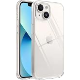 MADNOVA Apple iPhone 15 İle Uyumlu Şeffaf Telefon Kılıfı, Kamera Korumalı Silikon Kılıf