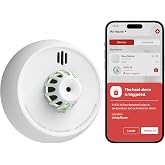 X-Sense Akıllı Isı Alarmı XH02-M, 10 Yıllık M&uuml;h&uuml;rl&uuml; Pilli, SBS50 Baz İstasyonu Gerekli, Model XH02-M, 1'li Paket