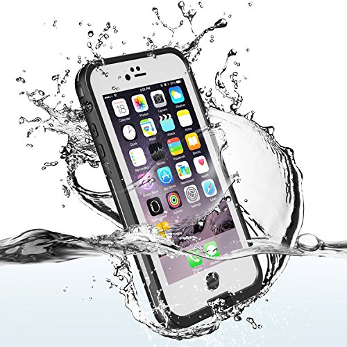 Funda Impermeable Para M  vil iPhone 6 6s 4 7 inch  Easylife Carcasa Anti-agua a Prueba de Agua Golpes Polvo Funda Protectora de Cubierta Waterproof Case for Apple iPhone 6s 6  blanco 