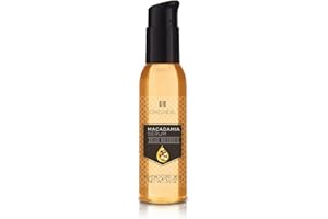 CRIOXIDIL - Sérum Macadamia para el Pelo - 100 ml - Aceite Capilar - Reparador Puntas Abiertas y Secas - Hidratación Profunda Cabello - Antiencrespamiento - no Apelmaza - Cebello más Brillante