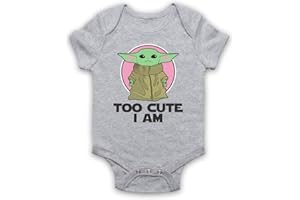 My Icon Art & Clothing Mandalor Star Baby Yoda Too Cute I Am Sci Fi Film Spinoff TV Babystramer