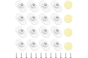 DBALL 16 sztuk kółka kulkowe do przenoszenia mini kółko samoprzylepne 360°Mini Ciche kółka do mebli, pudełko do przechowywania półek na buty DIY