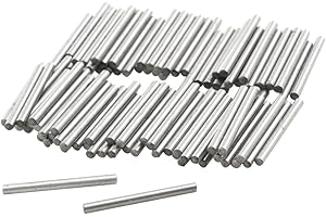 UXCELL sourcing map a12042300ux0534-100 piezas de acero inoxidable de 1,4 mm x 15.8mm pasadores elementos fastenal