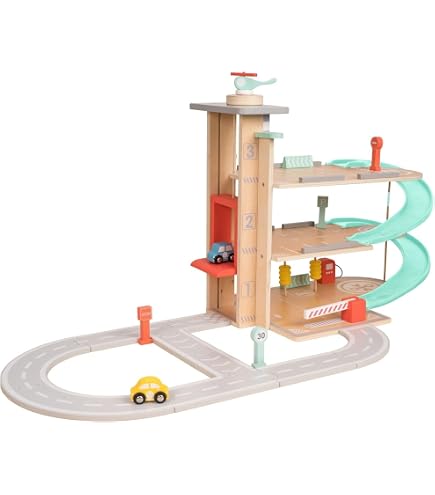 Établi En Bois Owl & Fox Avec Outils - Jeu De Rôle Pour Enfants 3+ Ans - 54,5x32x85cm