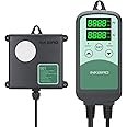 Inkbird Digital CO2 Controller Carbon Dioxide Monitor IAQ Monitor with Sensitive NDIR CO2 Sensor and Plug-n-Play Design for Ventilation System, Building Control and HVAC Equipment - ICC-500T S01