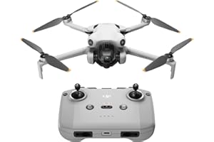 DJI Mini 4 Pro (con DJI RC-N2), mini drone pieghevole per adulti con fotocamera HDR in 4K, meno di 249 g, autonomia di volo di 34 min., distanza di trasmissione video max. di 20 km, C