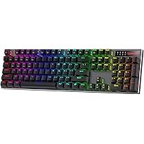 Redragon M724 Mouse Gaming Cablato Ultra Leggero 42g - 12400 DPI, 5 Pulsanti Programmabili, Ergonomico, Nero, Per Giocatori PC