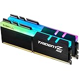 G.SKILL F4-3600C17D-32GTZR 32 GB (16 GB x 2) Trident Z RGB Series DDR4 3600 MHz Dual Channel Memory Kit - Black with full len