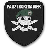 Bundeswehr Patch Panzergrenadier Marder - Veteran Aufnäher 9cm