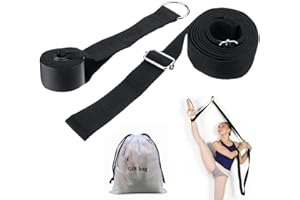 ABUNRO Yoga-Gurt Beinstrecker Stretching Band, Leicht zu Tragender und Hochelastischer Widerstandsbänder, Deal für Yoga, Ballett, Tanz, MMA, Größere Flexibilität