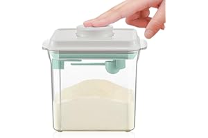 YAMAIDUO Distributeur Lait en Poudre Bebe de 1700 ml, Portable Scellé Boite Doseuse Lait Poudre Anti-humidité avec Cuillère, Dosette Lait Poudre Bebe Étanche Alimentaire Sans BPA, Milk Powder Storage