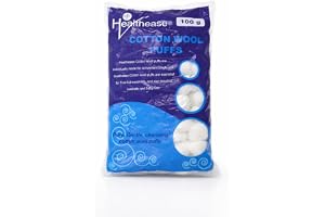 Healthease 100 g Cotton Wool Puffs