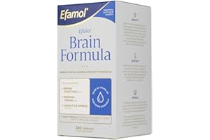 Efamol Efalex Brain Formula | 240 Omega 3 Fish Oil Capsules | Fish Oil Omega 3 Brain Supplement | Evening Primrose Oil Capsules | Help Support Brain Function, Normal Vision & Oxidative Stress