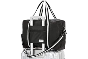 Arxus Bolsa de Viaje Plegable de Lona Sport Weekender Durante la Noche Equipaje con Correa para el Hombro