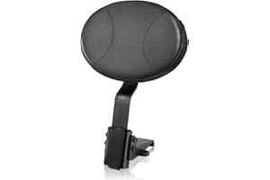 Eumti Coussin de dossier réglable pour conducteur avant avec poche de montage Compatible avec les modèles Victory Cross Country 2010-2017